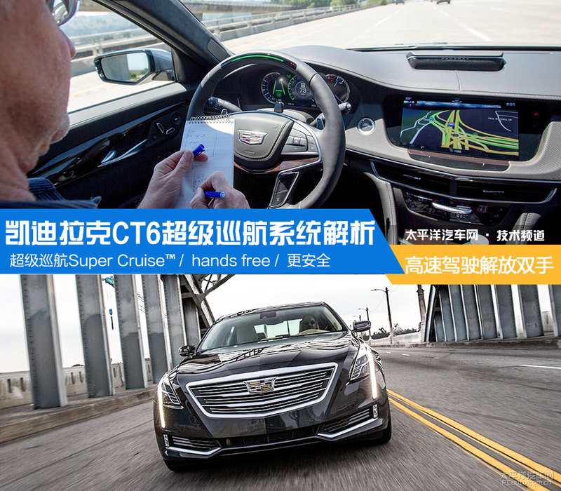 解放双手 凯迪拉克CT6超级巡航系统解析
