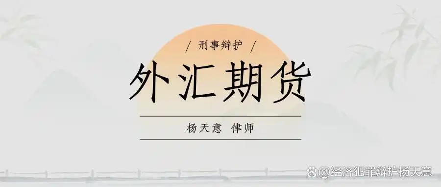 杨天意律师解析外汇兑换法律风险：从换钱党模式到金融合规实务